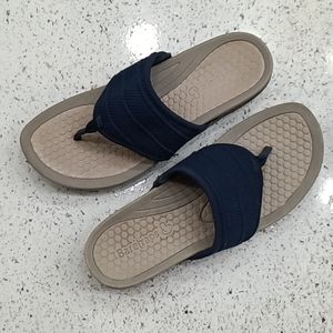 BareTraps Navy Daisie Sandal